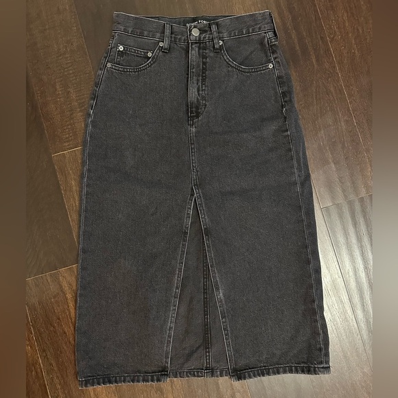 [SOLD] Denim Forum 90s Halle Denim Skirt - Picture 4 of 8